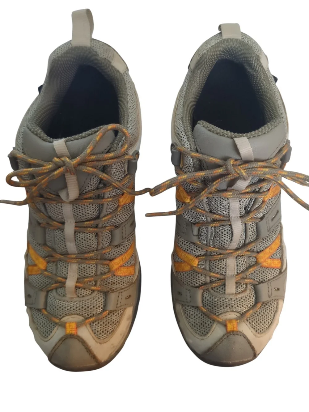 Merrell Siren Sport 2 Hiking Shoes Women 9.5 Gray Orange J52408 Vibram Gorpcore